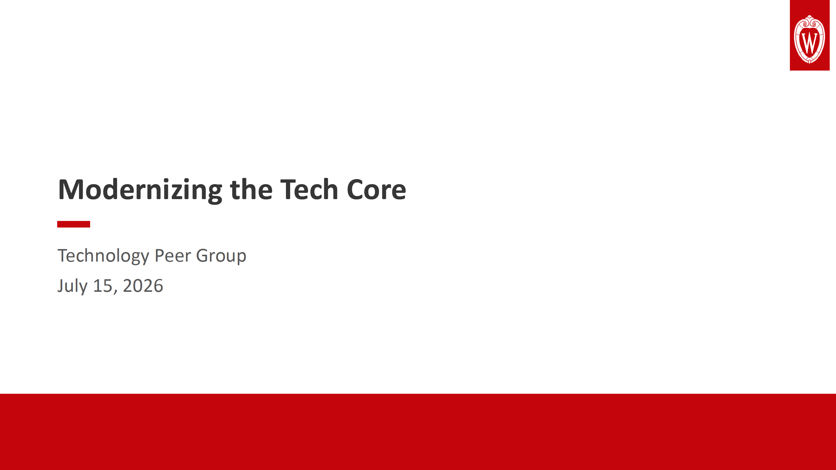 2. Modernizing the Tech Core thumbnail